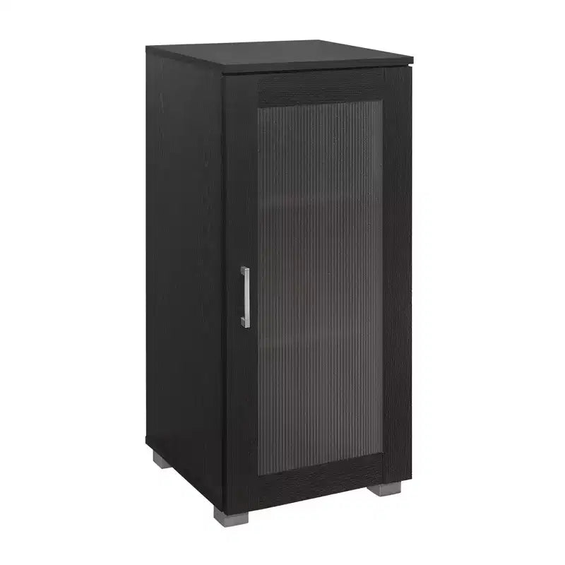 Accent Buffet Curio Storage Cabinet with Glass Door for Living Room, Bedroom, Kitchen, Office, and Entryway