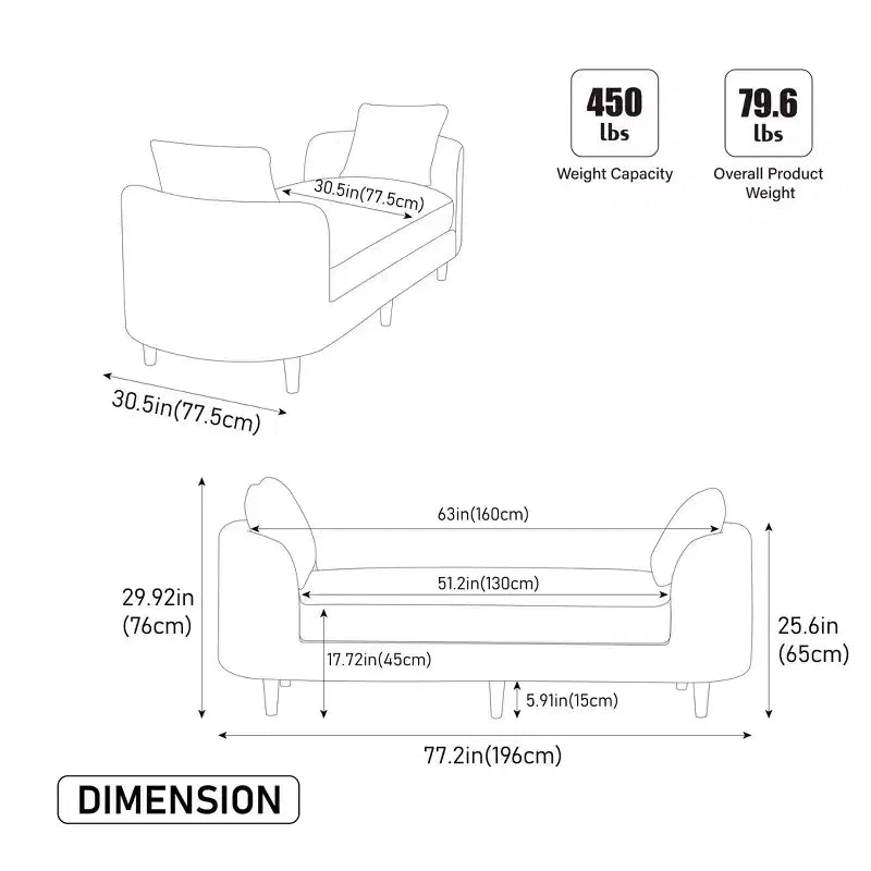 Panca imbottita con cuscino, panca per fondo letto, chaise longue in ciniglia, panca minimalista da ingresso, poggiapiedi con morbido cuscino e guanciale