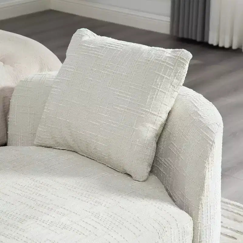 Panca imbottita con cuscino, panca per fondo letto, chaise longue in ciniglia, panca minimalista da ingresso, poggiapiedi con morbido cuscino e guanciale