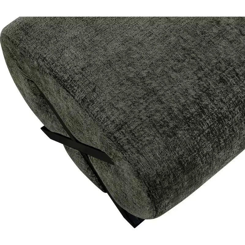 Pouf imbottito in tessuto