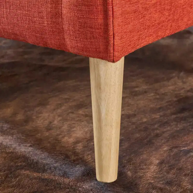Dwuosobowa sofa w stylu mid-century
